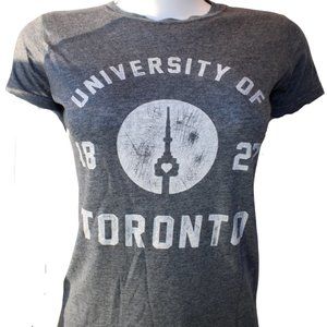 University of Toronto CN Tower Grey T Shirt Tee